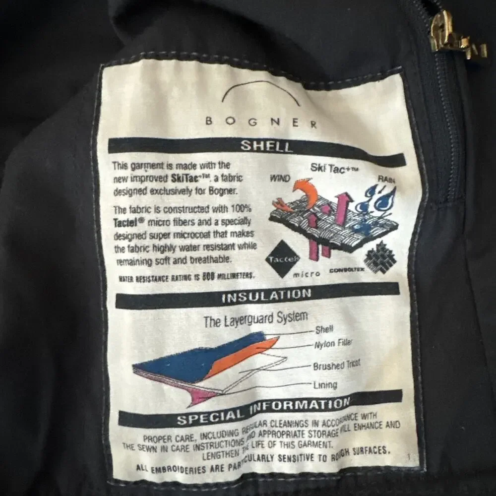 Bogner vintage hooded
